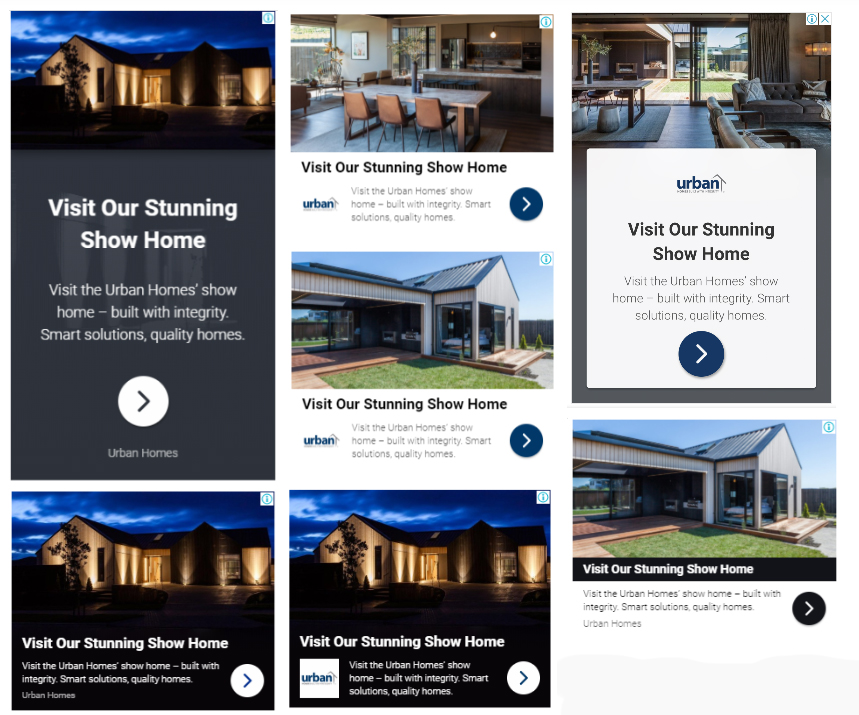 Examples of responsive mobile display ads